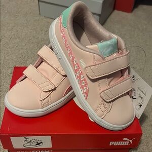 PUMA Kids Pink Sneakers